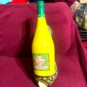 Wine holder bottle is just to for show empty bottle